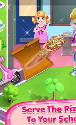 School Pizza Delivery Cooking - Pizza Chef Game 4