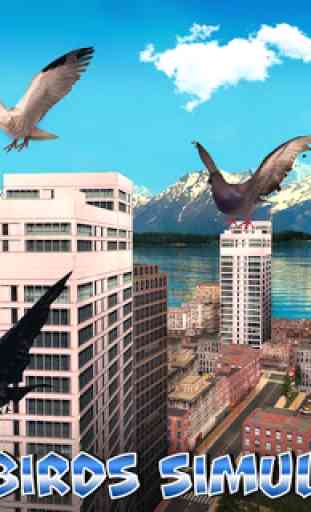 Simulador de pájaros de la ciudad 1