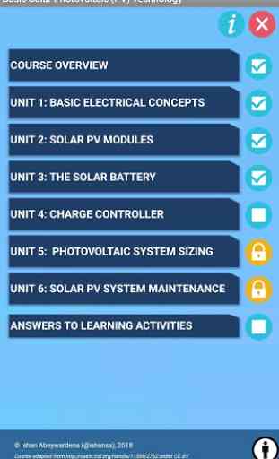 Solar PV Technology Mobile Course 2