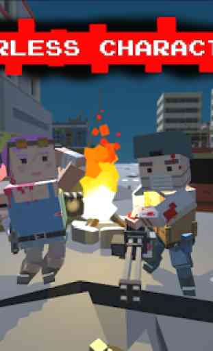 Sombi Gun 3D - Pixel Juego de Disparos Royal 2