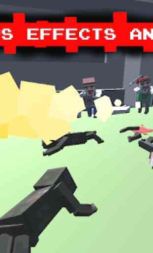 Sombi Gun 3D - Pixel Juego de Disparos Royal 4