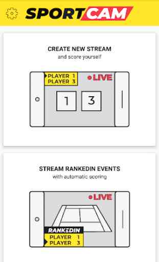 SportCam - Live Stream Your Match with Scoreboard 1