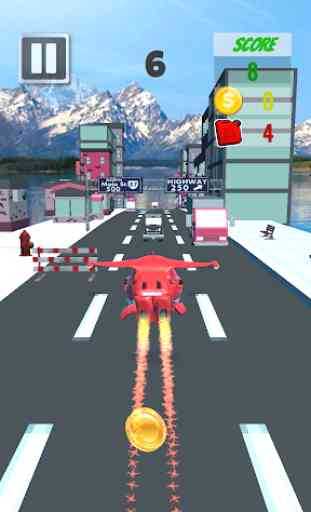 Super Flying Robot Game For Kids 2