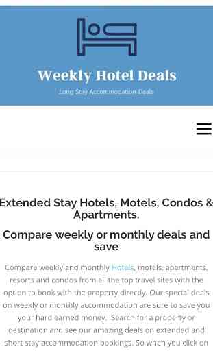 Weekly Hotel Deals: Extended Stay Hotels & Motels 2