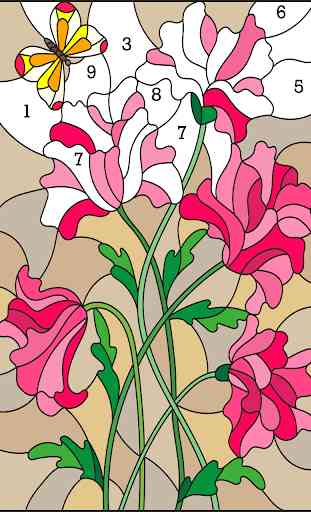 Wonder Color - Color by Number Free Coloring Book 4