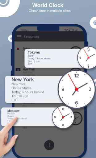 World Clock-Smart Country Clock Time 2