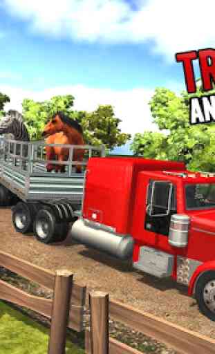 Zoo Animals Transporter Truck Driving Game 1