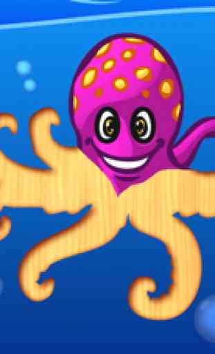 Ocean Animals Puzzle - océano animales rompecabezas de la diversión para bebés y niños 1