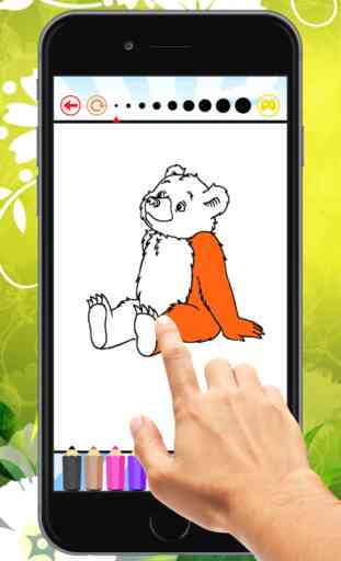 Oso de panda para colorear libro: Aprende a colorear un Panda, Koala y oso polar, juegos para niños 1