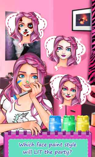Face Paint Party - Social Star ❤ Juegos de moda 4