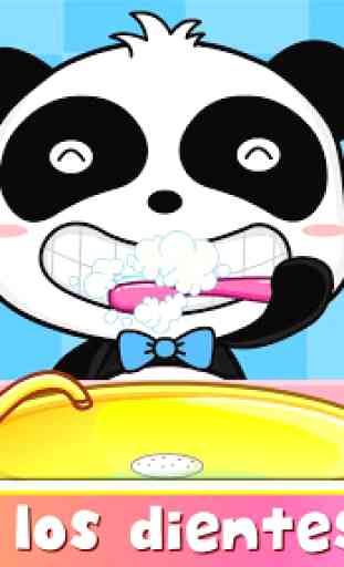 Higiene Panda: Limpieza Diaria 2