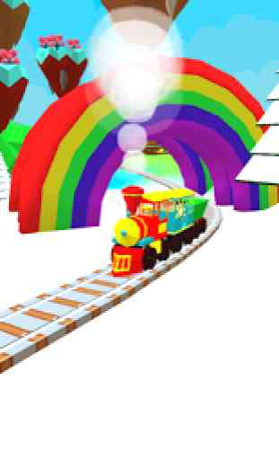 Juego de trenes 3D para niños 2