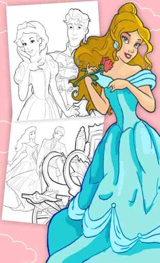 Libro para pintar princesas 1