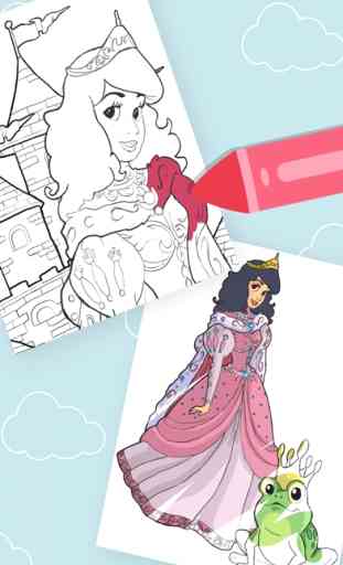 Libro para pintar princesas 2