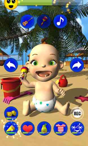 Mi bebé: Babsy en el 3D Beach 1