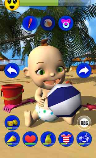 Mi bebé: Babsy en el 3D Beach 3