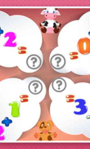 Números Juegos puzzles para niños pequeños gratis 3