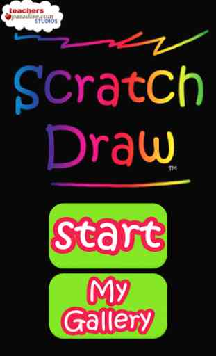 Scratch Draw Art Game - 2 drawing games in one! 1