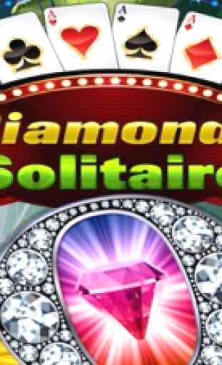 A Diamonds Solitaire Cards Master - Free Bonus Classic Puzzle 1