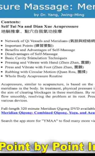 Acupressure Massage Qigong (YMAA) 2