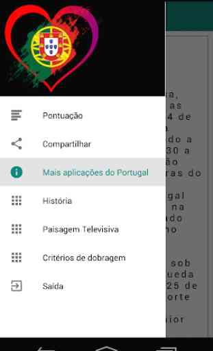 Canais de televisão do Portugal 1