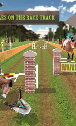 Carreras de caballos de salto Campeonato 3D 18 3