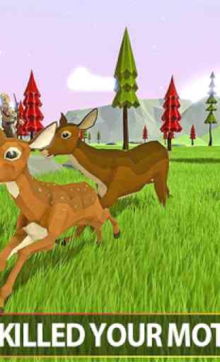 ciervo simulador fantasía selva 1