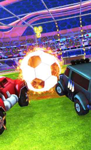Coches de cohetes Liga de Fútbol: Battle Royale 3
