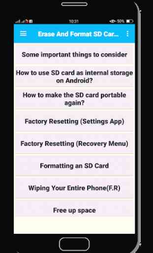 Erase And Format SD Card Tricks Guide 2