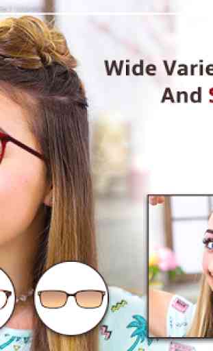 Frames Eyeglasses & Sunglasses: Face Snap Editor 2