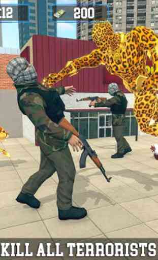 guepardo héroe contra escuadrón terrorista 3