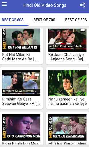 Hindi Old Songs Video 3