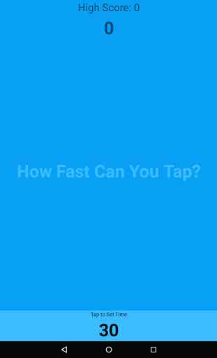 How Fast Can You Tap? 2