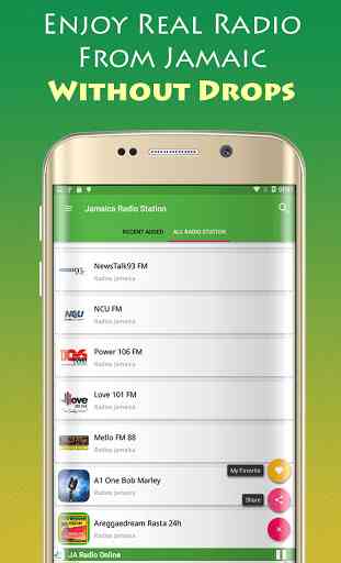Jamaica Radio Station App 4