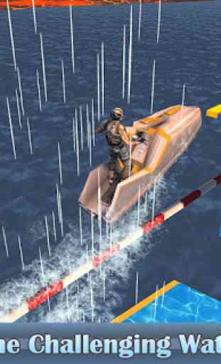 jetski carreras de agua: las aguas revueltas X 1