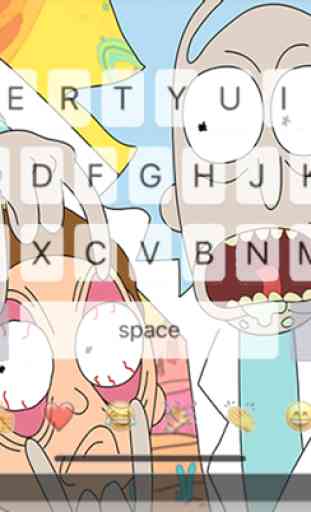 Keyboard Theme for Rick and M 2019 4