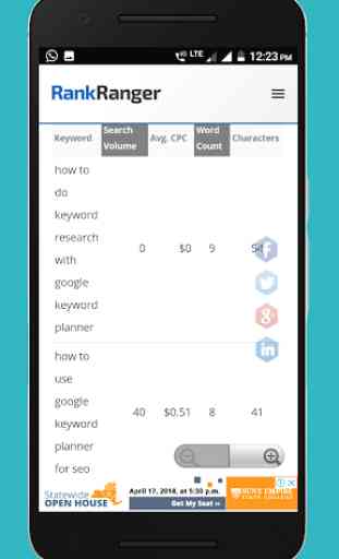 Keyword finder (SEO keyword planner and tool) 2