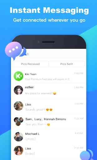 Kiki Chat Messenger: Free Private Friends Chats 1