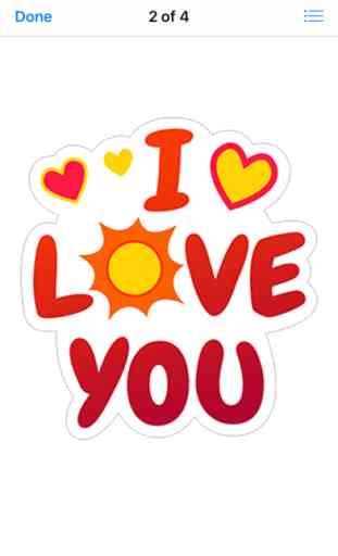 love you stickers 1