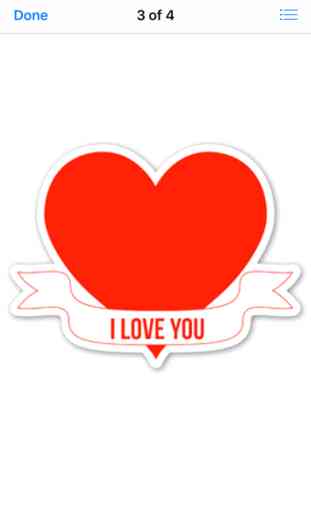 love you stickers 2