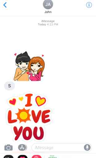 love you stickers 3