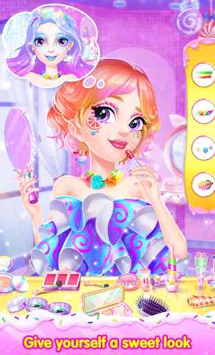 Maquillaje de Princesa Candy 2
