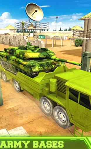 Militar Carga Transporte Ejército Enviar Simulador 2