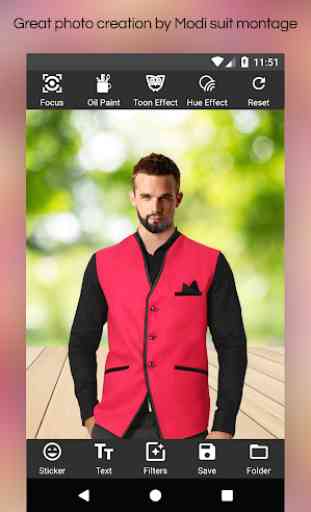 Modi Jacket Suit Photo Editor 2