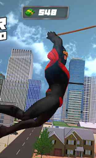 Multi Panther Rope Hero: Miami Crime City Battle 2