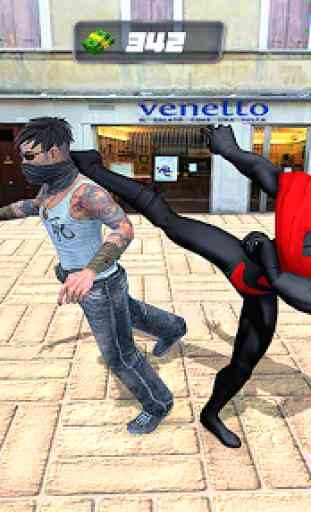 Multi Panther Rope Hero: Miami Crime City Battle 3