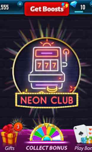 Neon Club Slots - Jackpot Winners Game 1