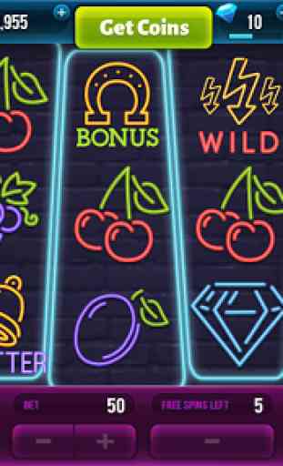 Neon Club Slots - Jackpot Winners Game 3