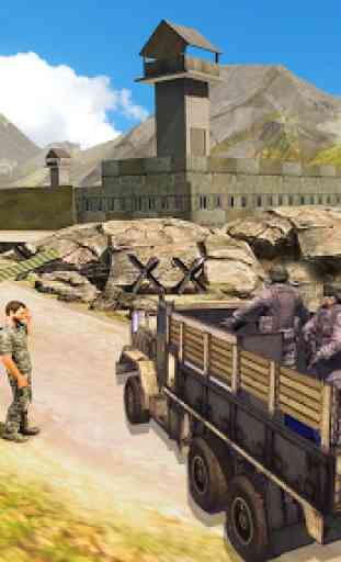 Offoad Army Cargo Truck Driving 2018 3
