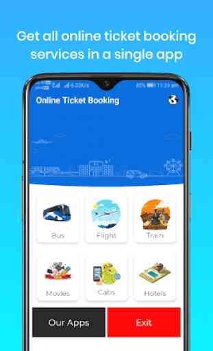 Online ticket bookings - Deals, Coupons 1